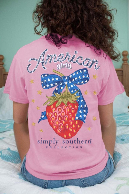 Simply Southern Short Sleeve Amrgirly Tee
