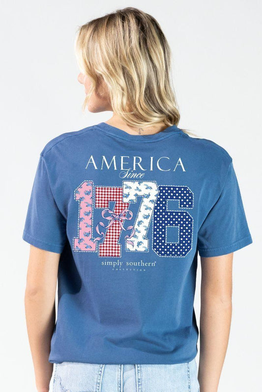Simply Southern Short Sleeve America Tee