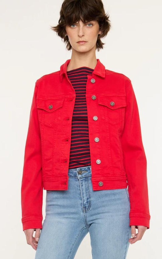 KanCan Tulip Color Jacket (Red)