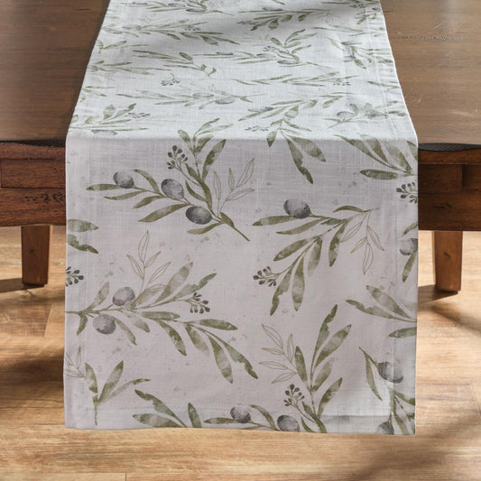 Park Design Olive Leaves Table Runner