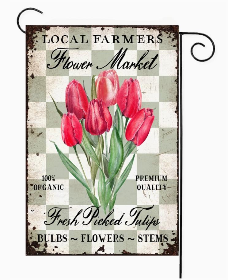 Flower Market Flag