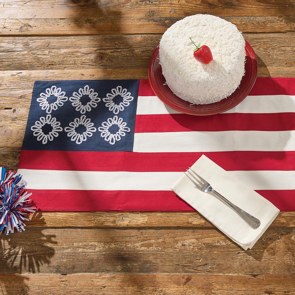 Park Design Flag Table Runner