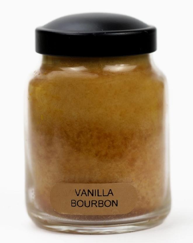 Vanilla Bourbon Scented Jar Candle