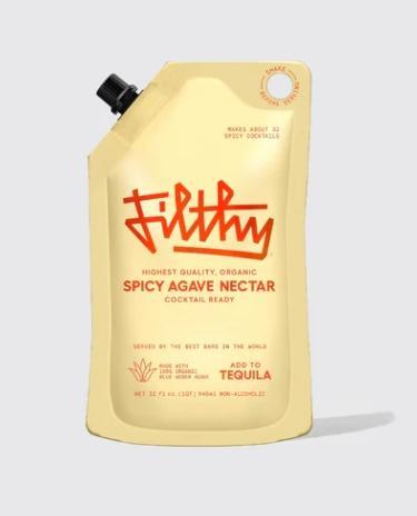 Filthy Spicy Agave Nectar (Organic, Cocktail Ready Agave Nectar) 32oz