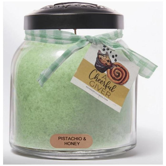 A Cheerful Giver Candle Pistachio & Honey Candle (34oz)