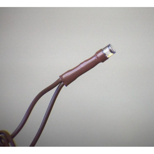 Battery Operated 20 Bulb Led String Lights 5ft Brown Cord