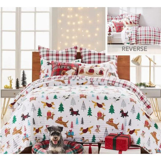 Jingle Paws Quilt Set