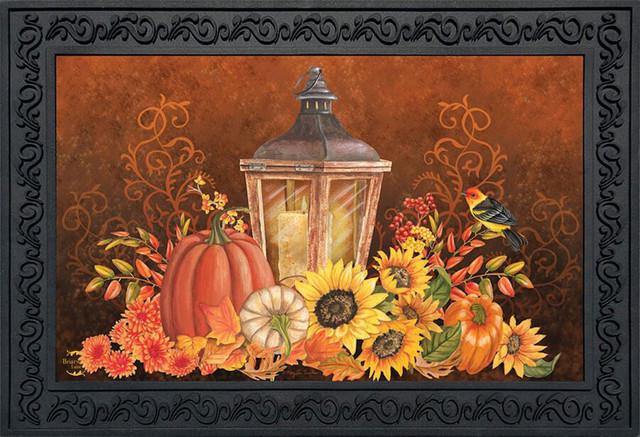 Fall Lantern Doormat