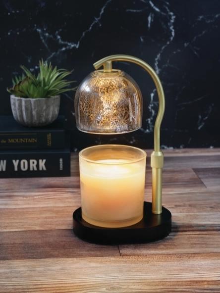 Mercury Glass Candle Warmer Lamp