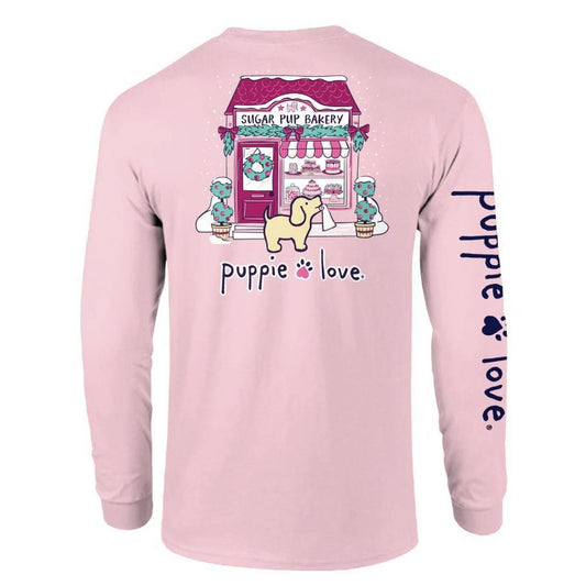 Puppie Love Sugar Pup Bakery Long Sleeve Tee
