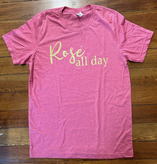 Rose' All Day Tee (Berry)
