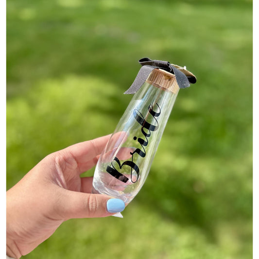 Bride Stemless Champagne Flute