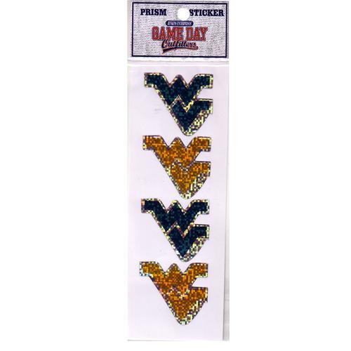 West Virginia Logo Prism Stickers