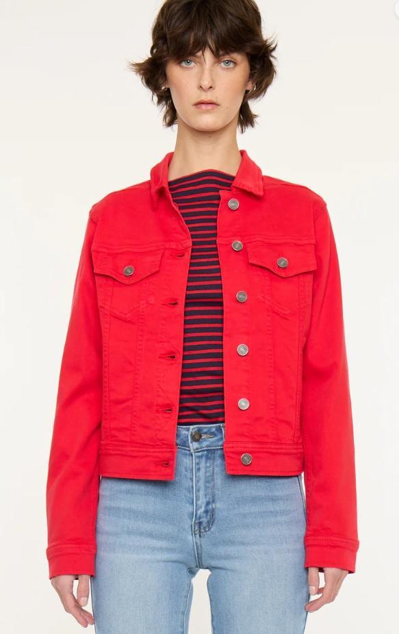 KanCan Tulip Color Jacket (Red)