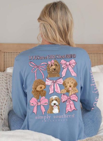 Simply Southern Long Sleeve Dogs Tee