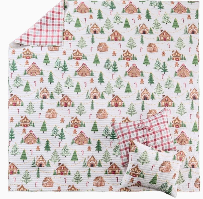 Gingerbread Village Quilt