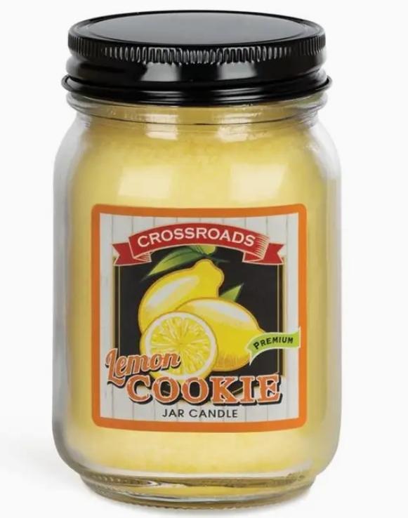 Crossroads Lemon Cookie - 12 oz. Pint Candle