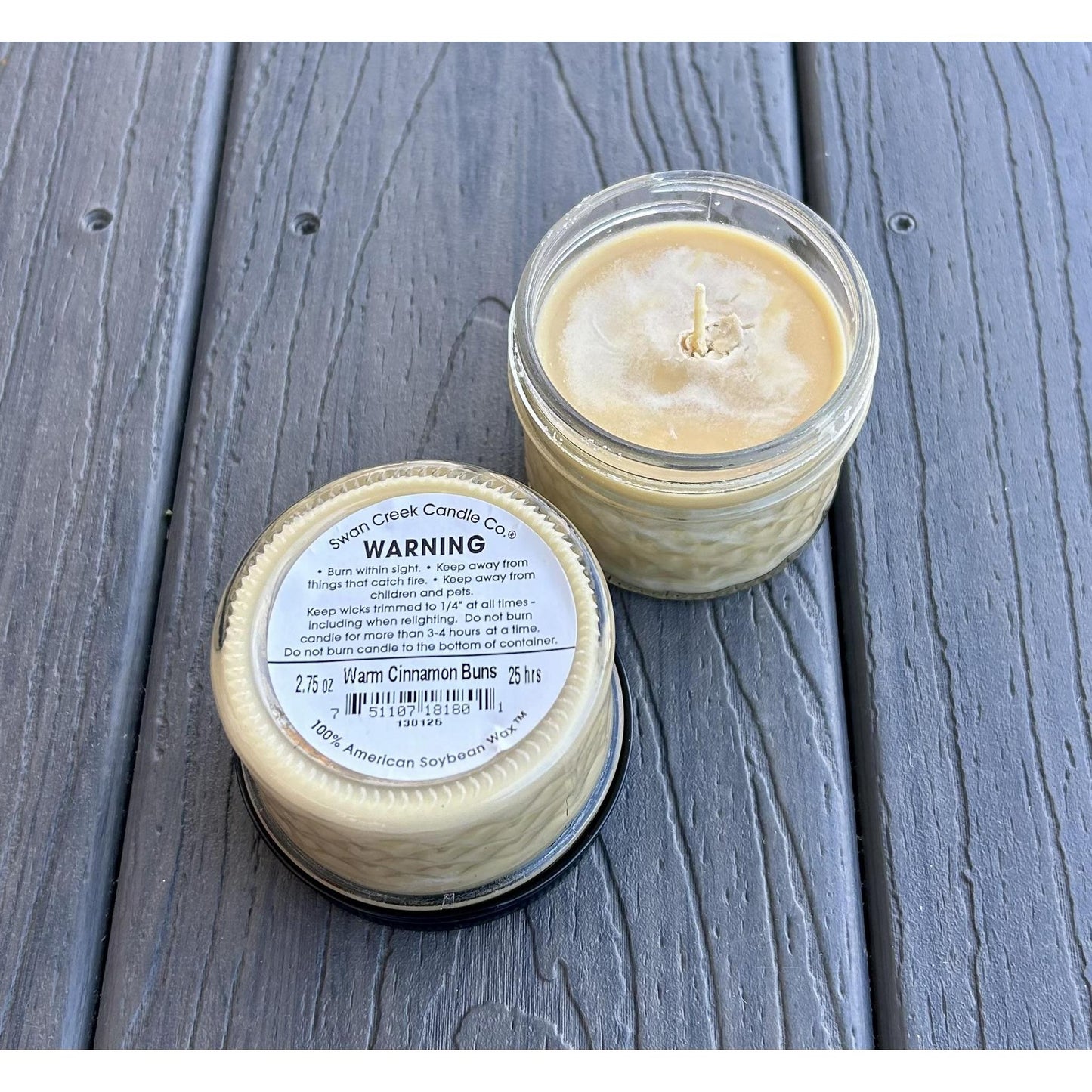 Swan Creek Warm Cinnamon Buns Candle (2.75)