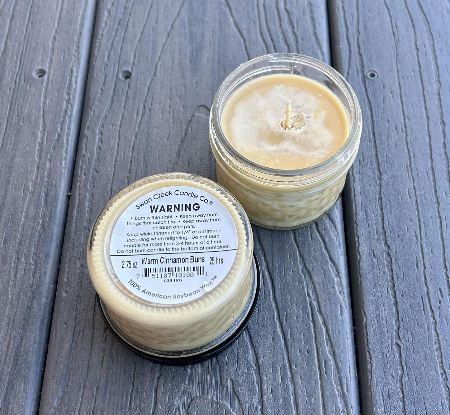 Swan Creek Warm Cinnamon Buns Candle (2.75)