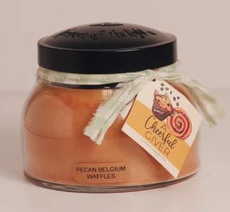 A Cheerful Giver Candle Pecan Belgium Waffles Candle (22oz)