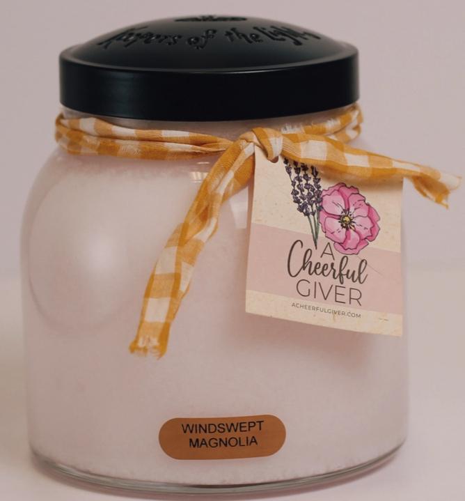 A Cheerful Giver Candle Windswept Magnolia  Candle (34oz)