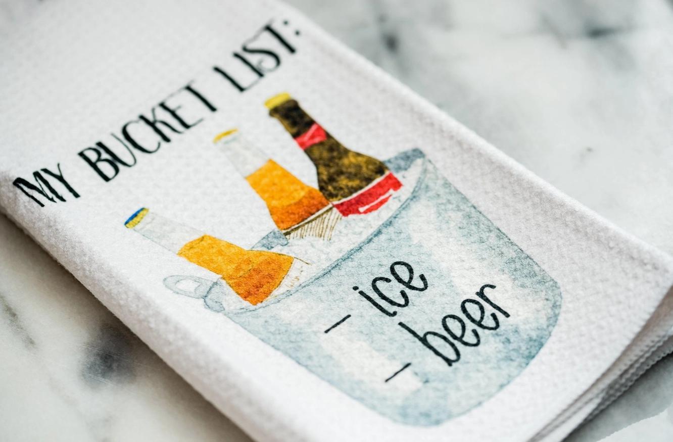 Beer Funny Kitchen Towels