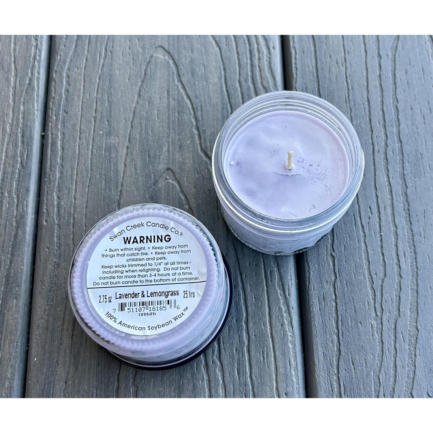 Swan Creek Lavender & Lemongrass Candle (2.75 oz)