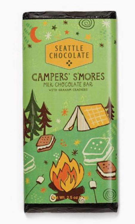 Campers' S'mores Truffle Bar