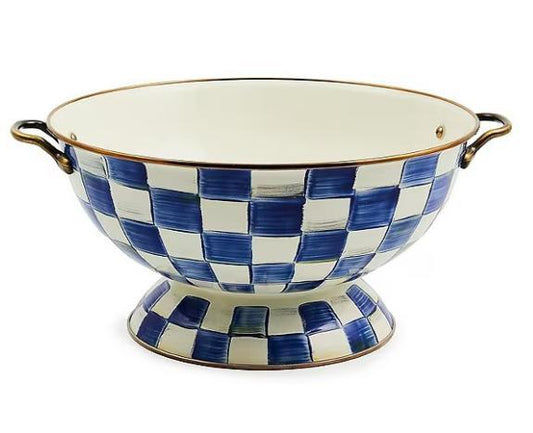 Mackenzie Childs Royal Check Everything Bowl