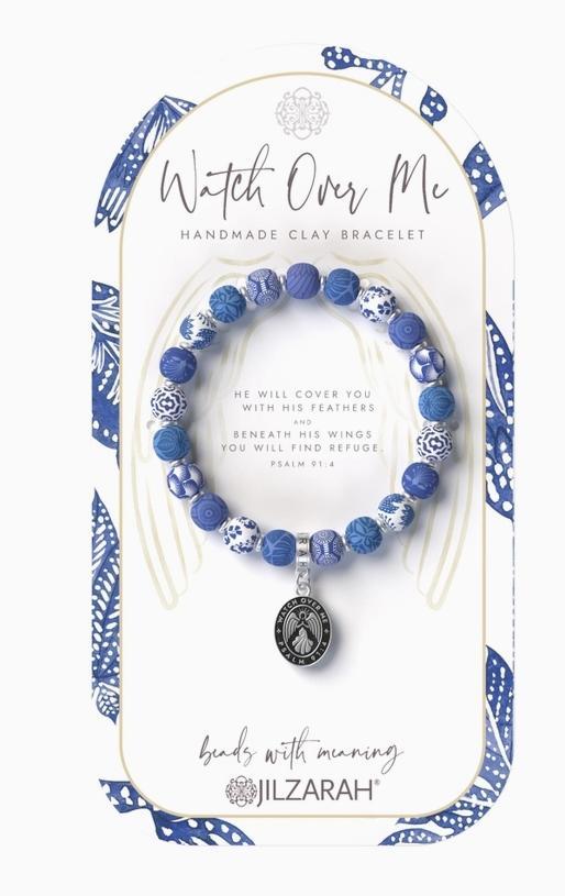 Jilzarah Blue Watch Over Me Bracelet