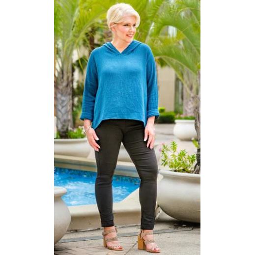 Tina Stephans Haley Stretch Tie Waist Pant