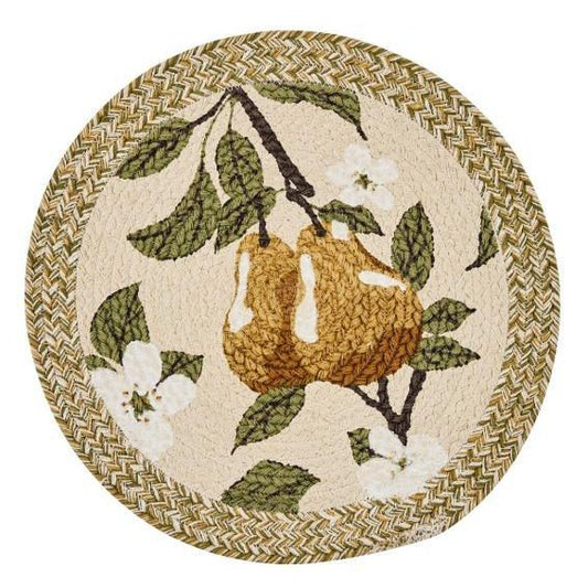Park Design Golden Pear Printed Braided Placemat