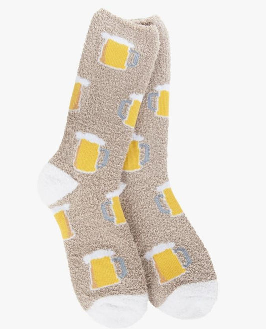 World's Softest Socks Cozy Crew (Beer)
