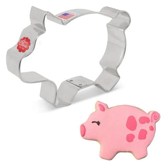 Cute Pig Cookie Cutter w/ Cookie Recipe