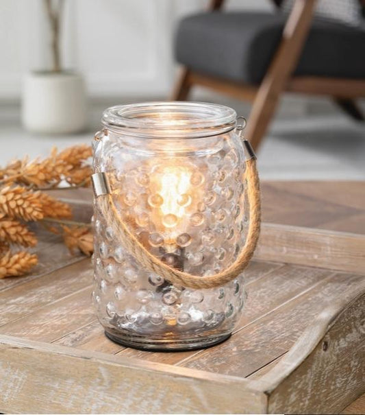 Hobnail & Rope Vintage Bulb Illumination Fragrance Warmer