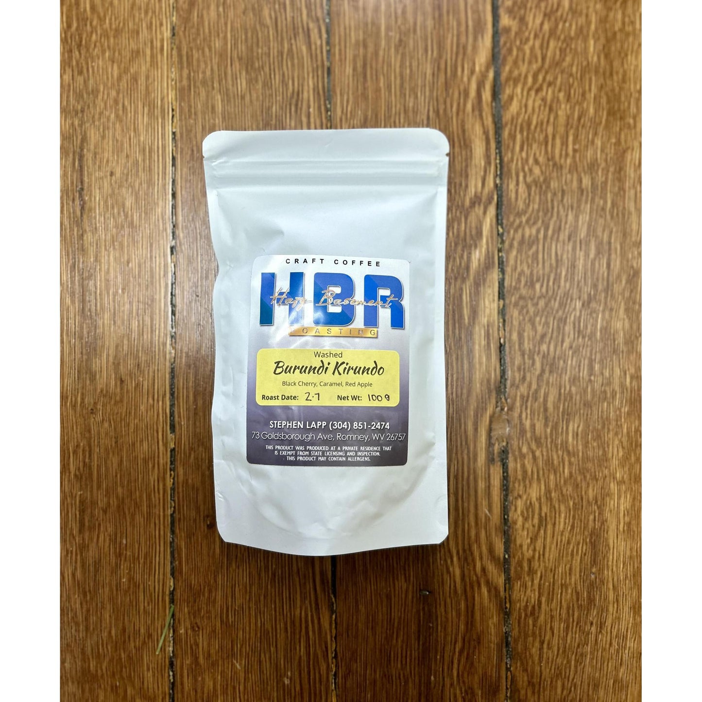 Hazy Basement Roasting Craft Coffee Beans