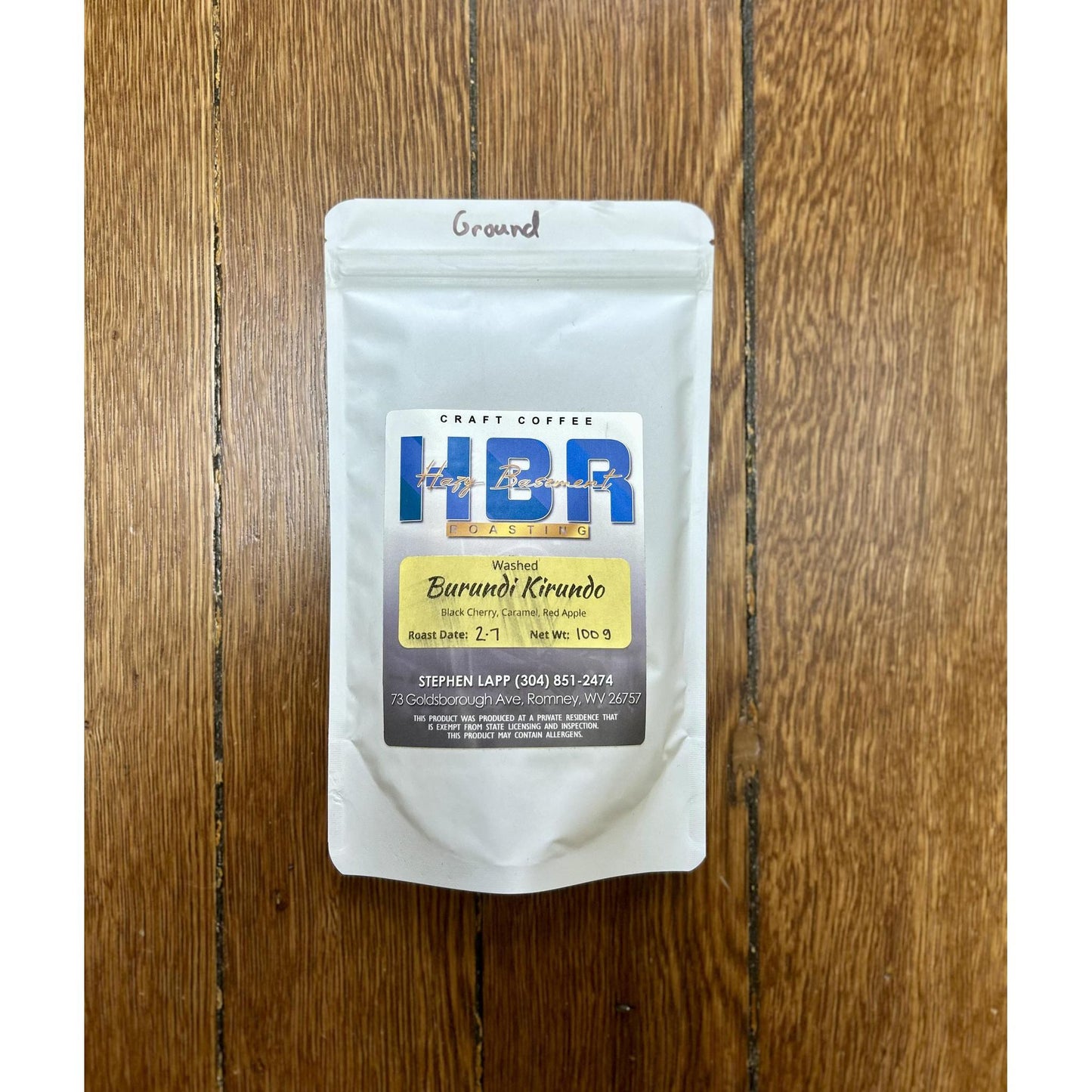 Hazy Basement Roasting Craft Ground Coffee