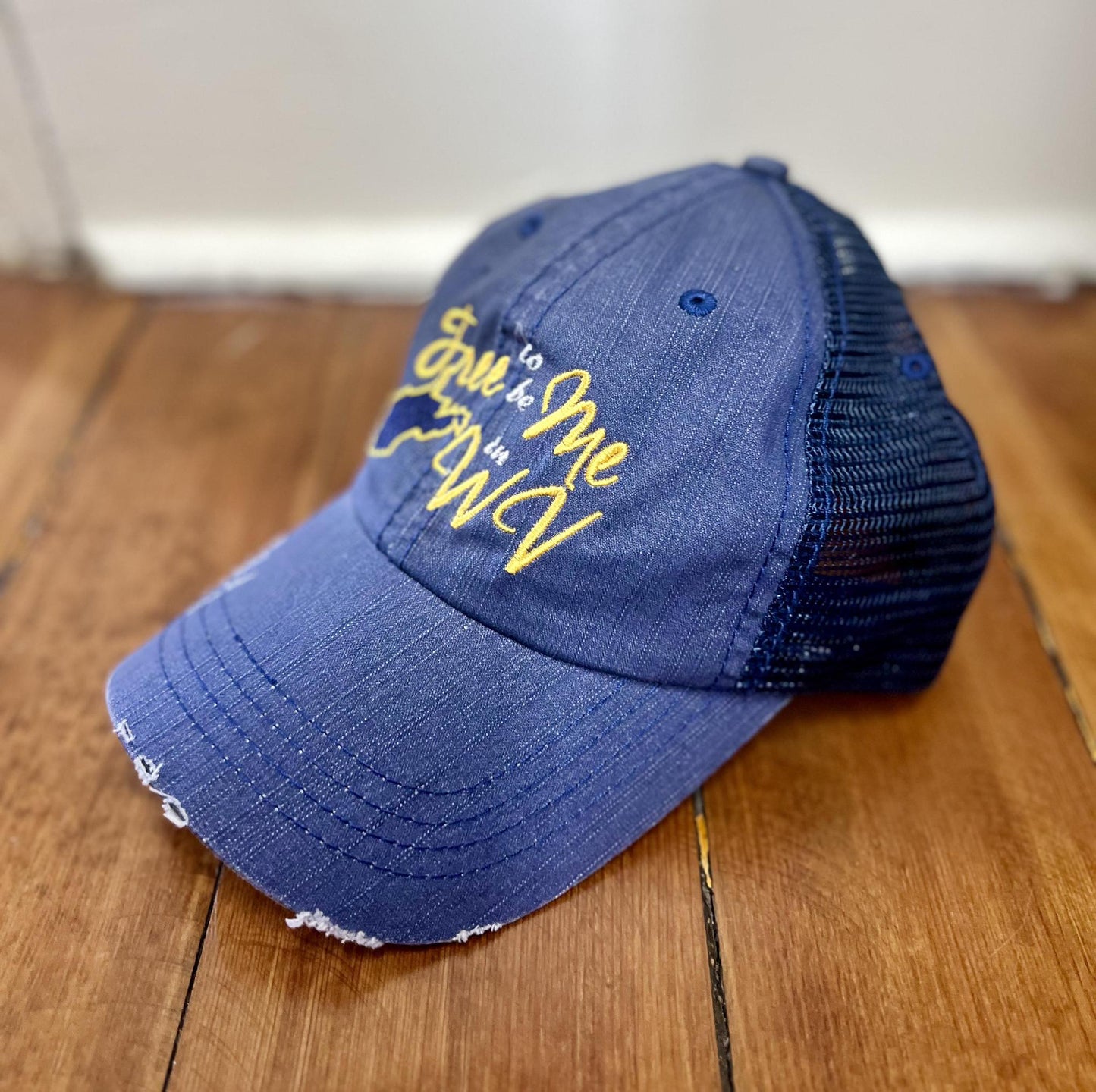 Free To Be Me In WV Hat (Blue)