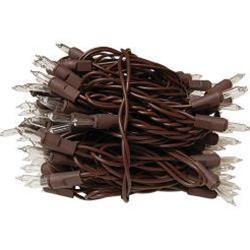 String Lights Brown Cord (100ct)