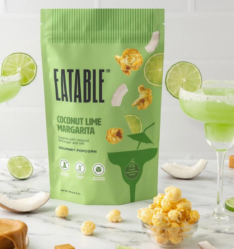 Coconut Lime Margarita - Gourmet Caramel Kettle Popcorn