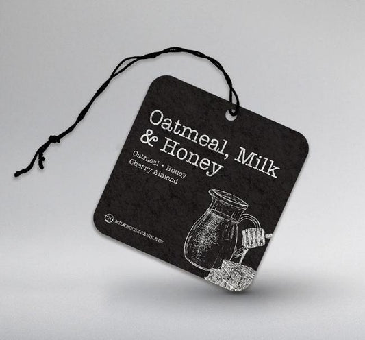 Milkhouse Candles Car Freshener: Oatmeal, Milk & Honey