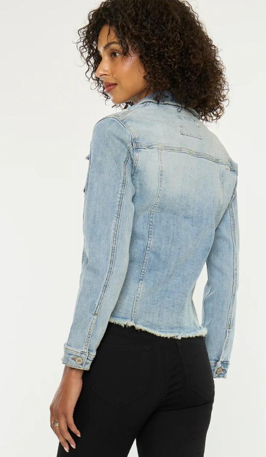 KanCan Wilson Denim Jacket | Boxy Fit | Regular Stretch