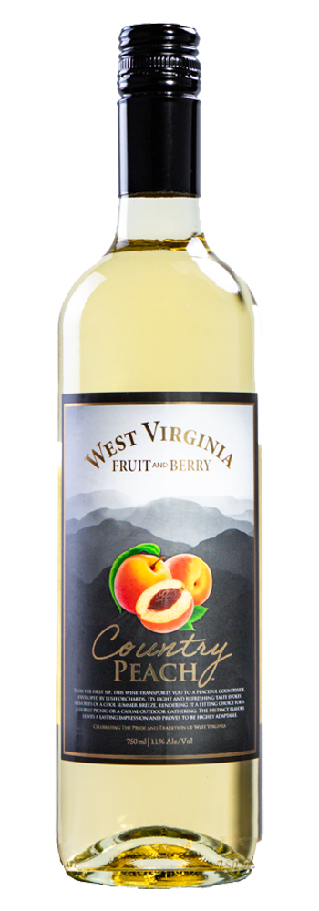 West Virginia Fruit & Berry Wine Country Peach