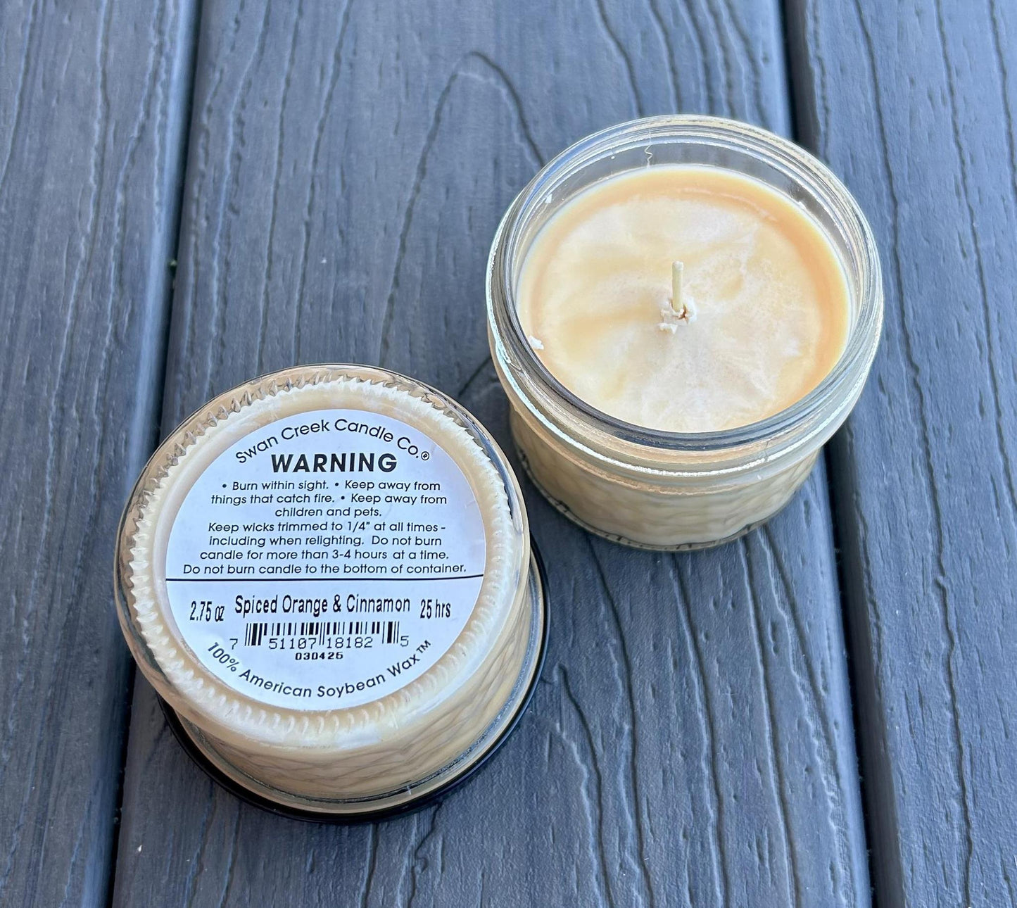 Swan Creek Spiced Orange & Cinnamon Candle (2.75 oz)