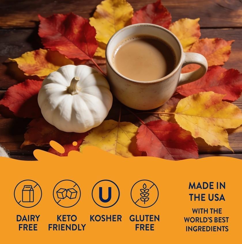 Jordan's Skinny Mixes Sugar Free White Chocolate Pumpkin Syrup
