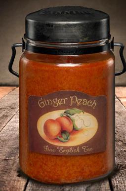 McCalls's Ginger Peach Classic Jar Candle (26oz)