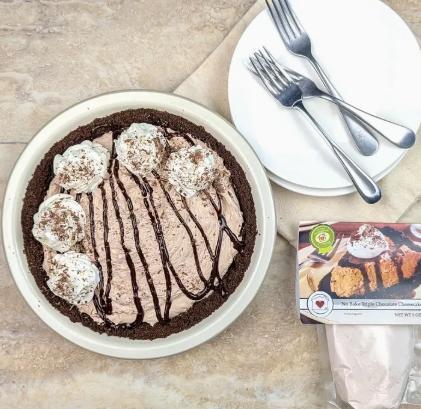 No Bake Triple Chocolate Cheesecake Mix
