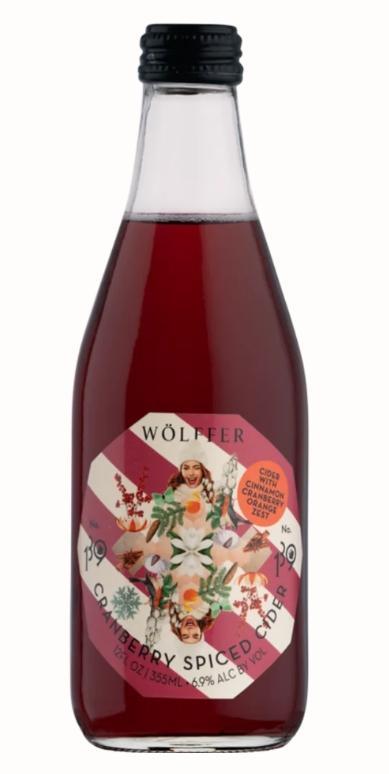 Wolffer Estate, Cranberry Spiced Cider (4-pack)