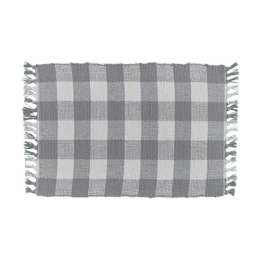 Park Design Wicklow Check Yarn Placemat (Dove)