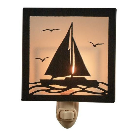 Sailboat Silhouette Night Light